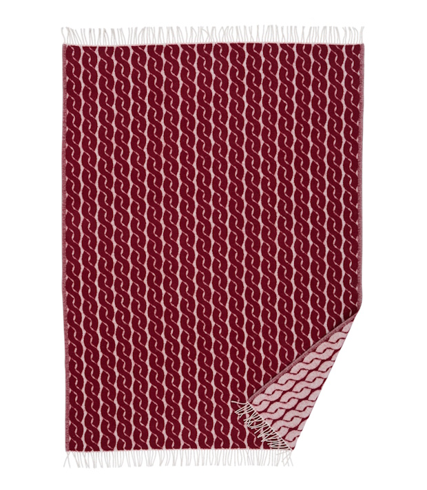 Decke Knit von Klippans Yllefabrik – Bild 3