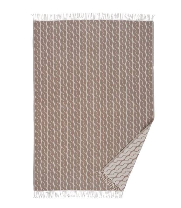 Decke Knit von Klippans Yllefabrik – Bild 5