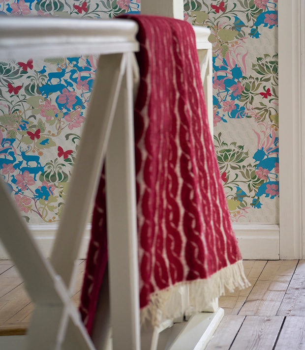 Decke Knit von Klippans Yllefabrik – Bild 2